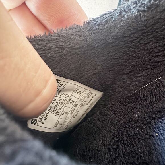 Sorel Kid's Lanner Ridge II Suede Mule Slippers Size 3 Black - Picture 7 of 7